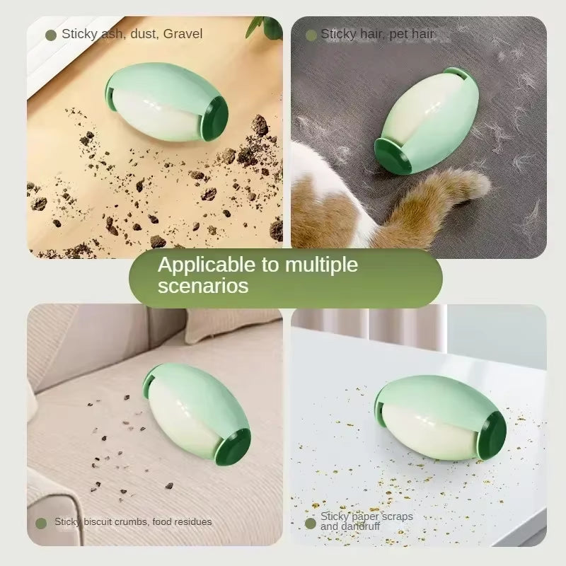 Limpiador rotatorio, lavable y reutilizable para quitar peluza, cabello y polvo y más de tu ropa, muebles o vestiduras.